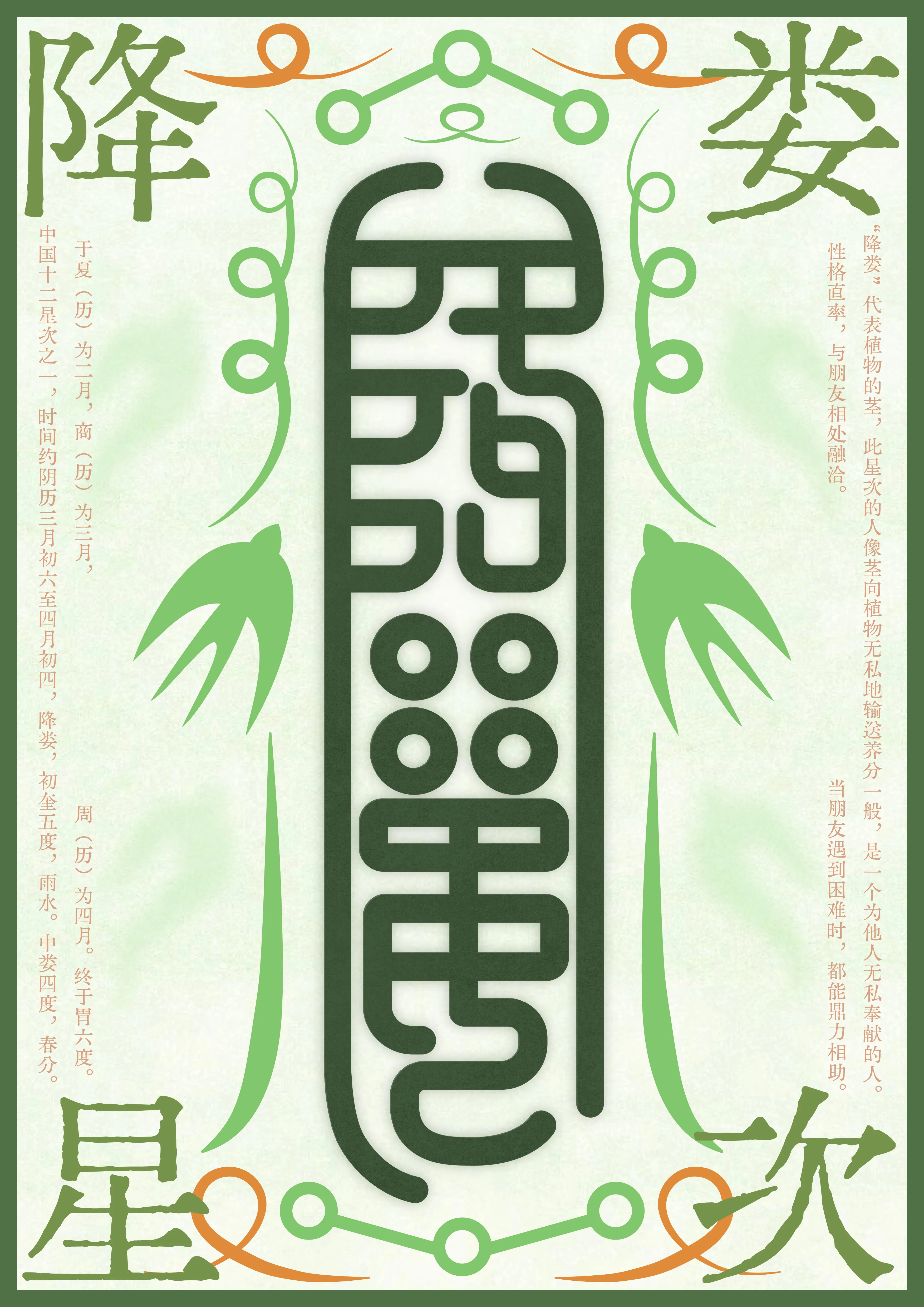 星次系列海报：降娄