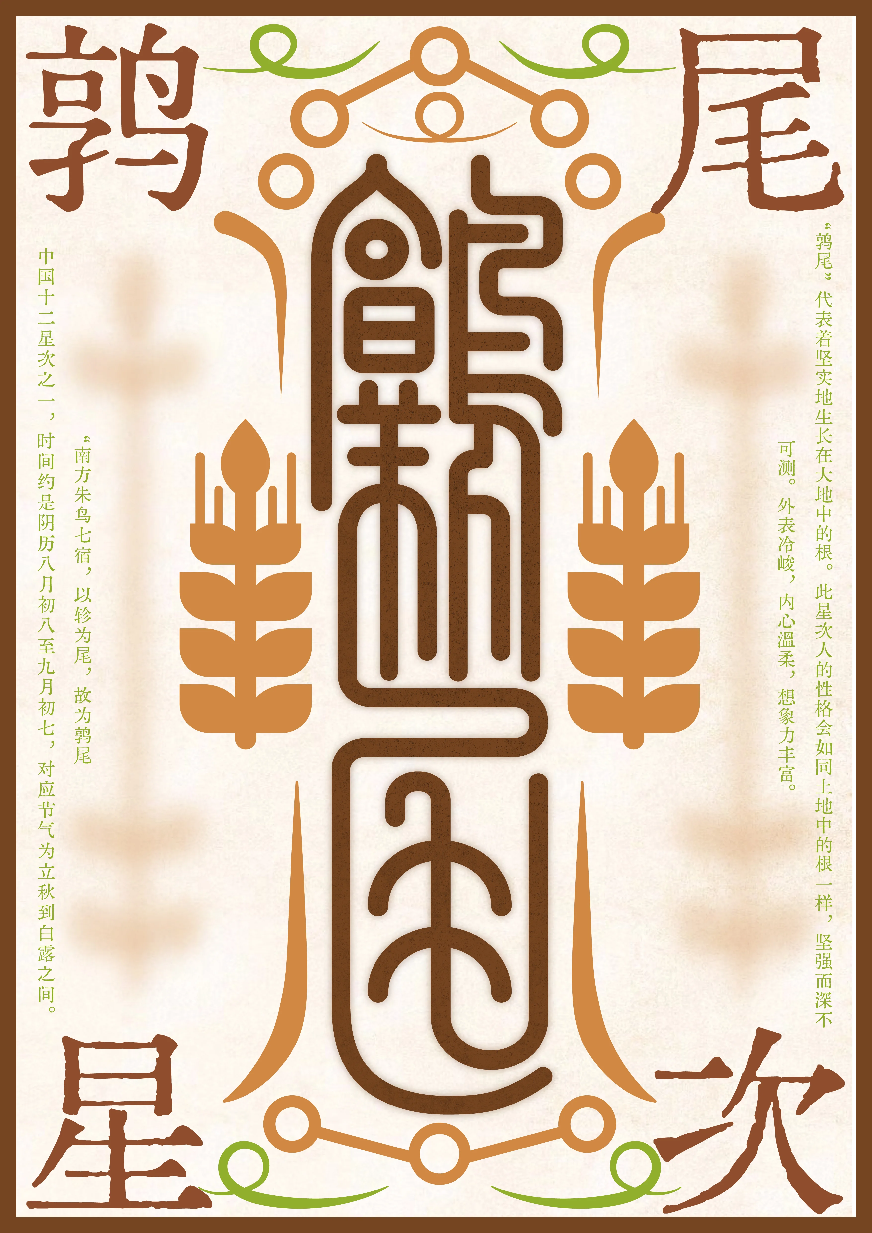 星次系列海报：鹑尾